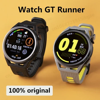 Умные часы Huawei Watch GT Runner |водонепроницаемые часы| Научная программа бега | SpO2| Определение местоположения на уровне взлетно-посадочной полосы марафона
